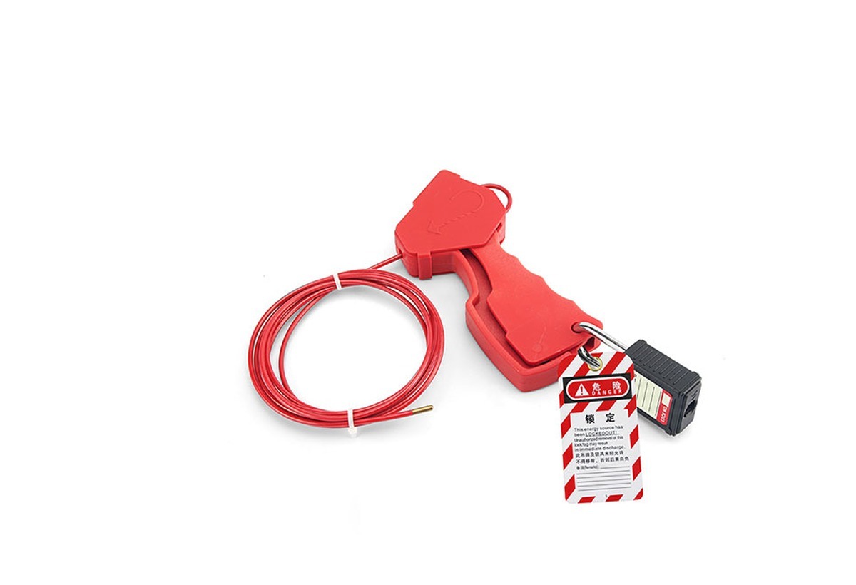 Grip cable lockout