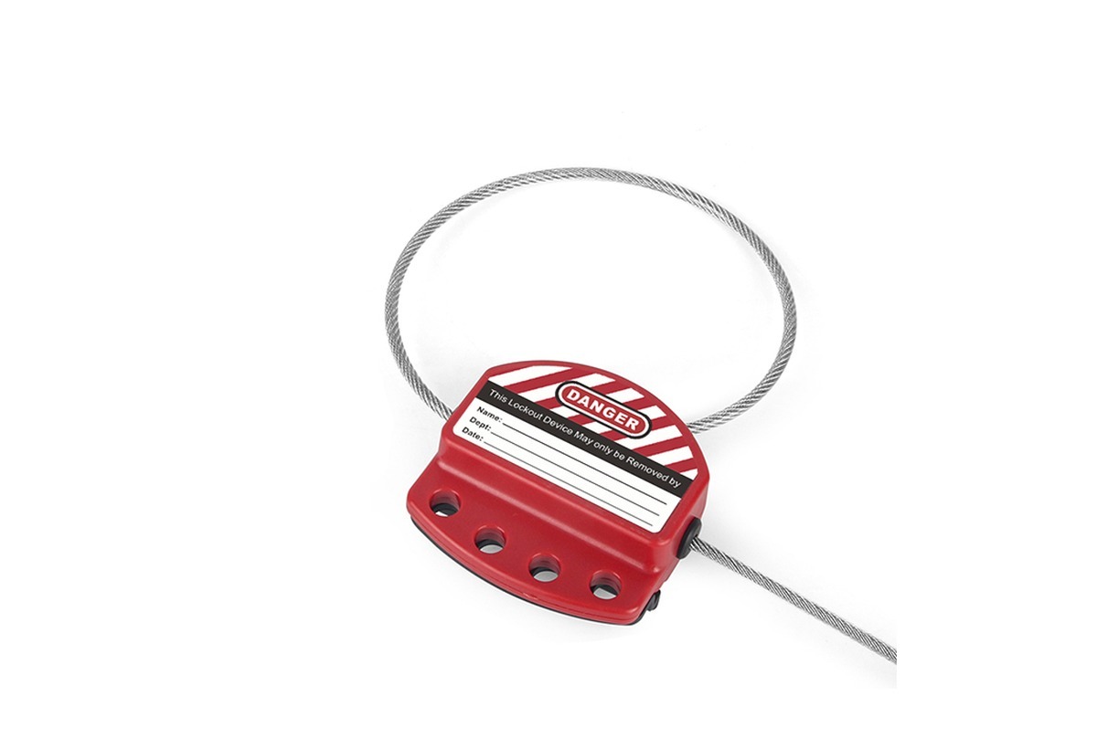 Pull-tight cable lockout