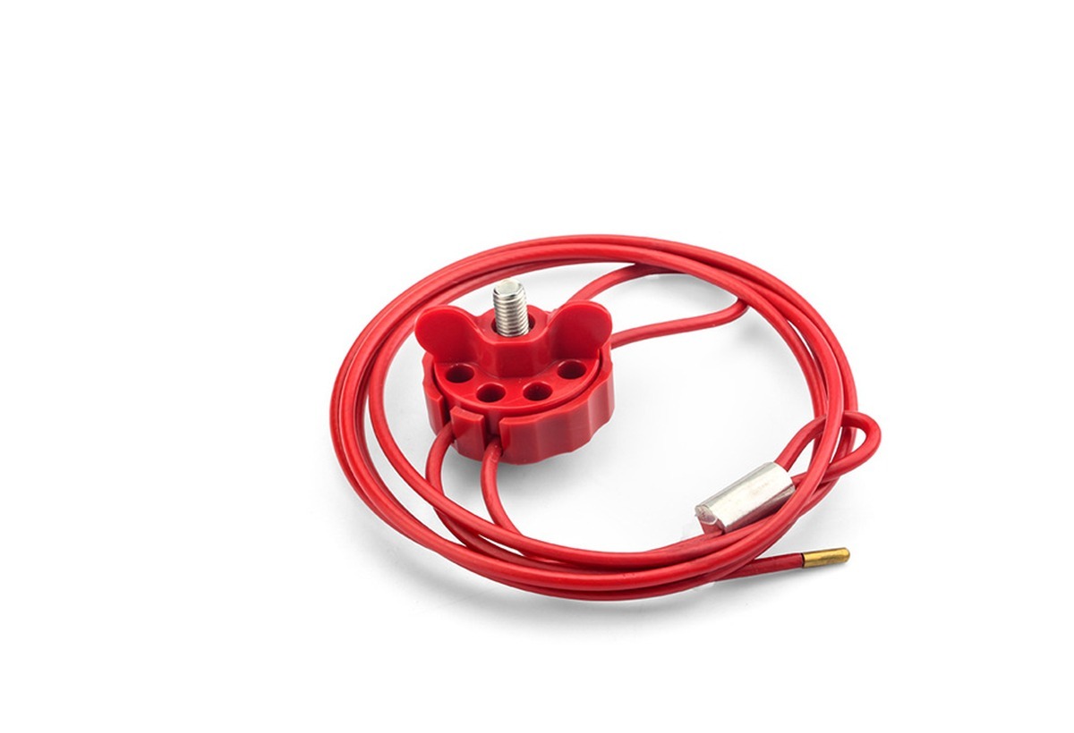 Round cable lockout