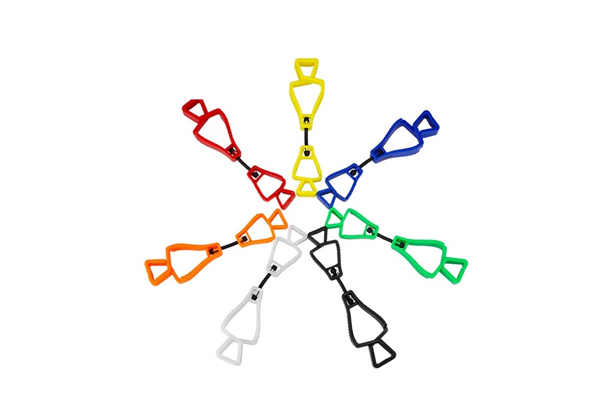 Glove clip colour wheel