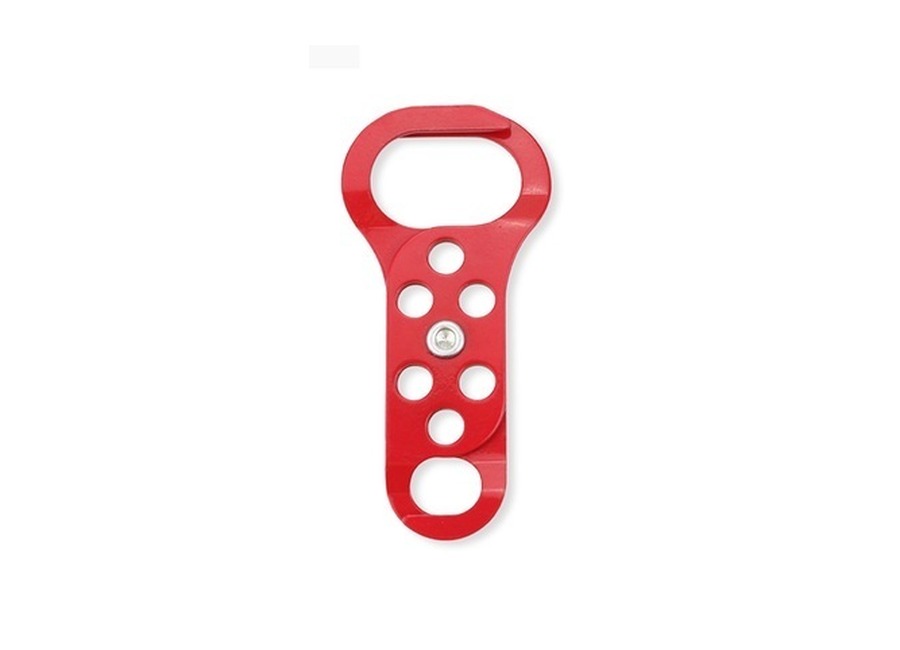 Dual jaw steel lockout hasp