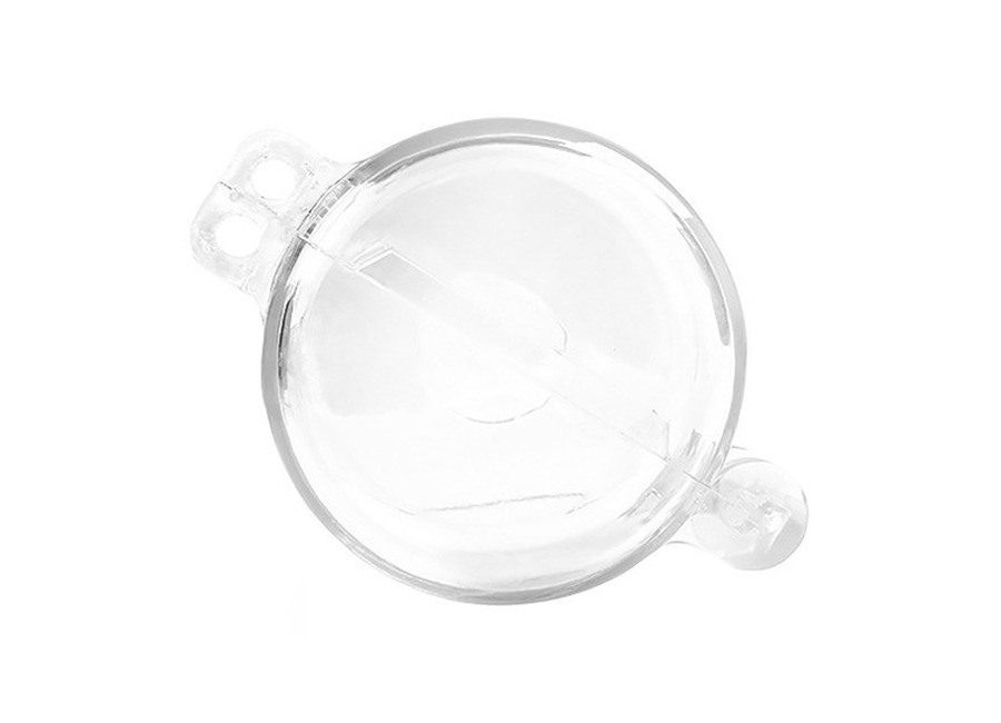 Transparent cylinder tank lockout