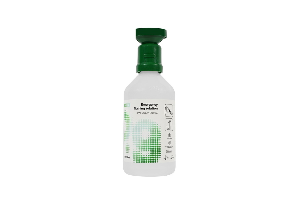 Industrial portable emergency rinse solution