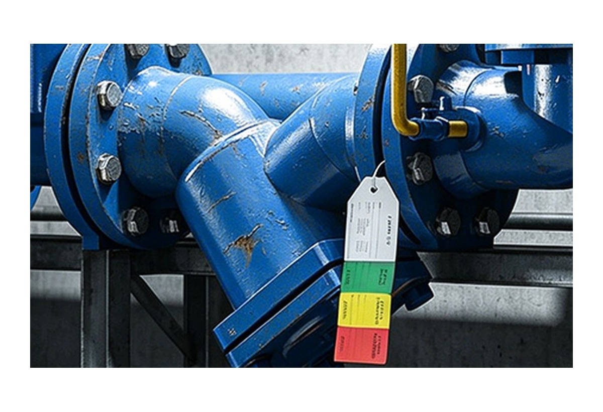 Pipeline identification label