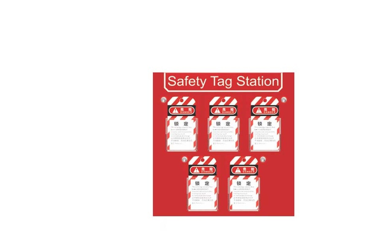 Safety tag station