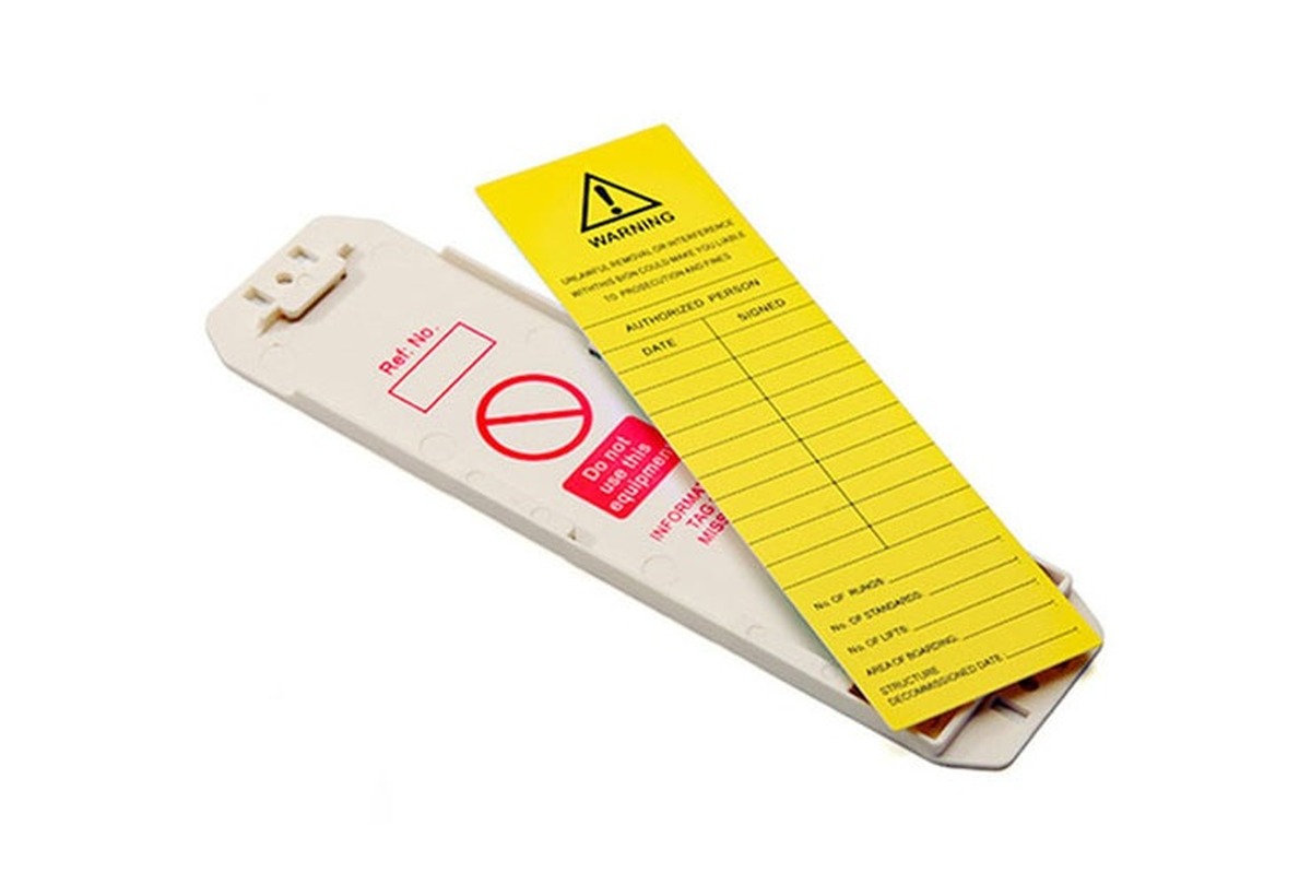 Multifunctional scaffolding tag