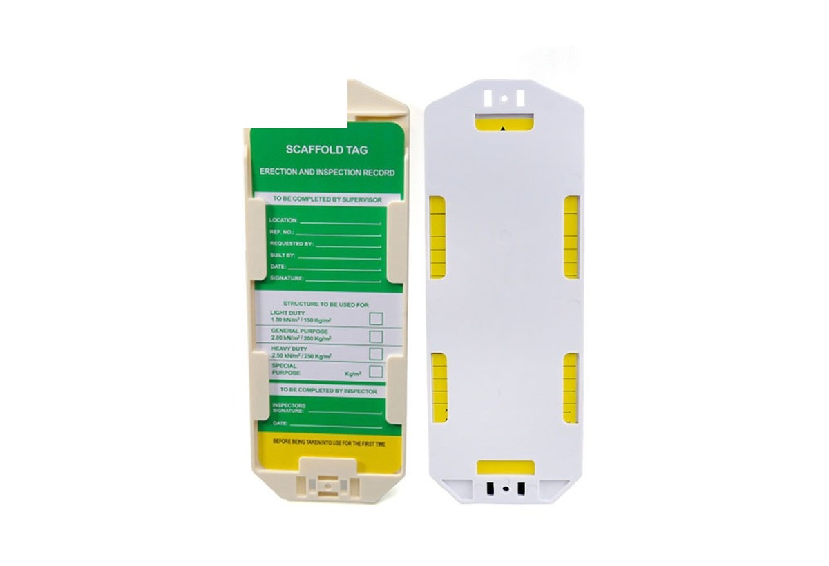Large multifunctional scaffolding tag